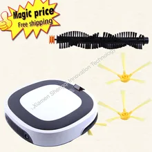 Intelligent Robotic Home Appliances D5501 Vacuum Cleaning For Floor Big Mop With Water Tank, 2 Suction Nozzle, Auto Aspirador