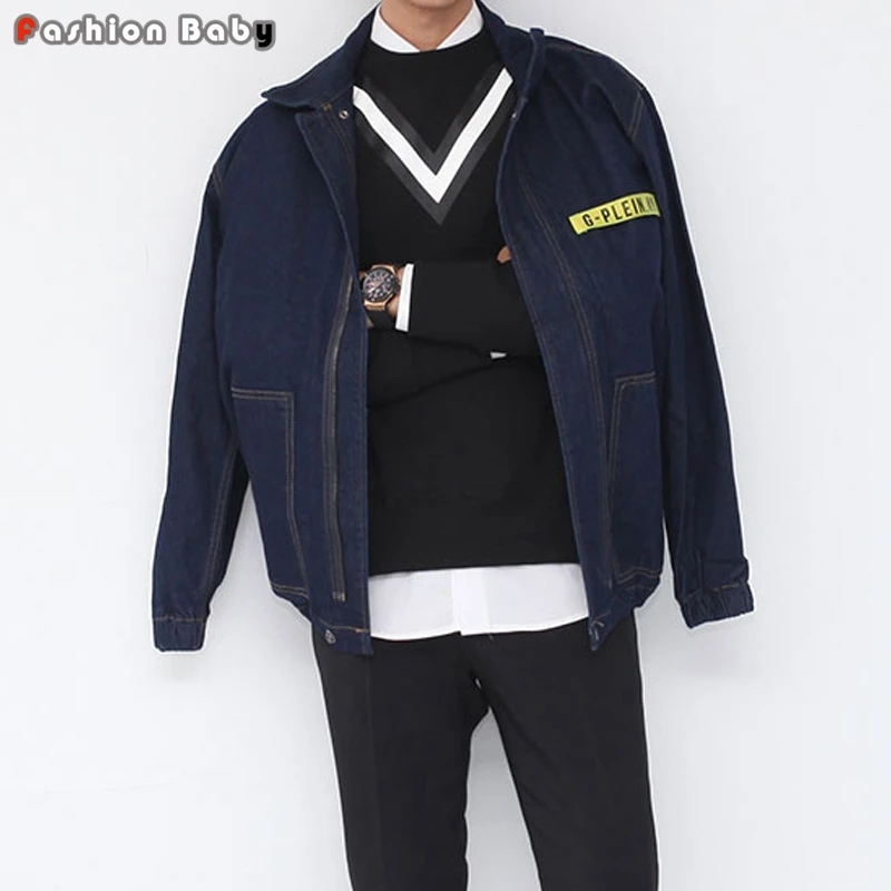 patch pocket denim jacket