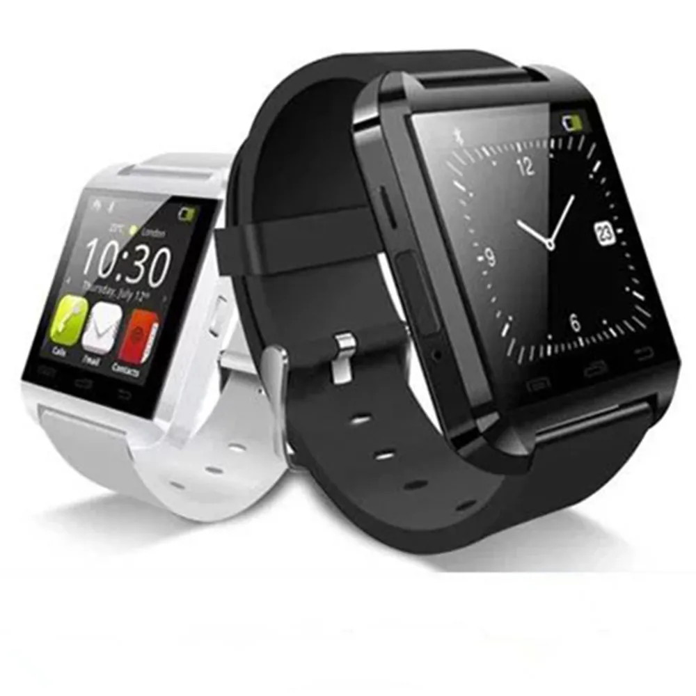 Bluetooth Reloj Inteligente U8 Reloj De Pulsera font b Smartwatch b font Android SIM Rastreador Tracker