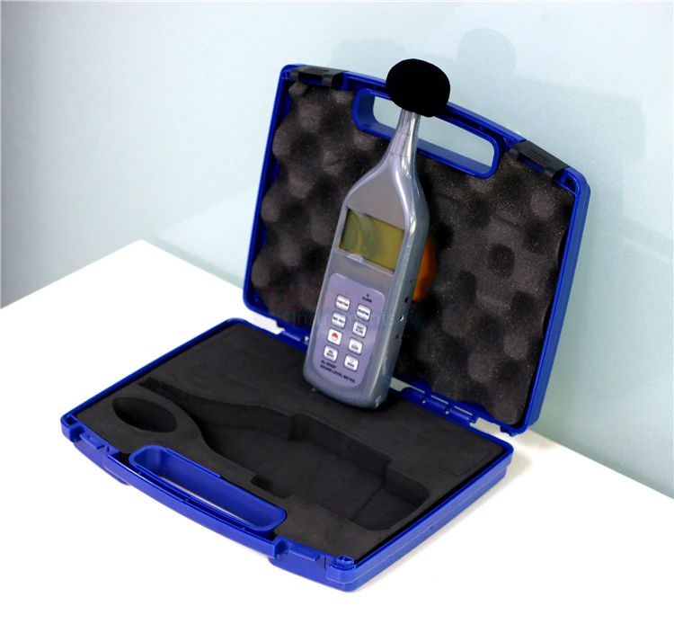 

SL-5868P High Accuracy Sound Level Meter 30 ~ 130 dB Decibel Detector Noise Measuring Tester LCD Screen for Home Office