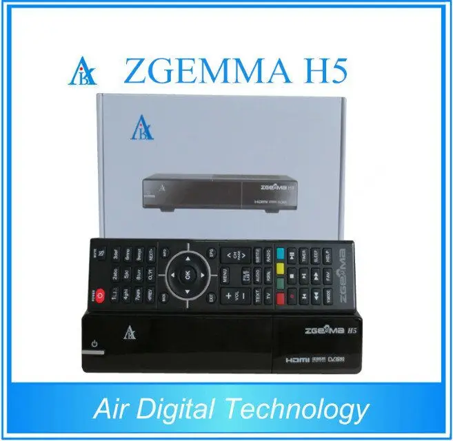 

2pcs/lot High Efficient CPU ZGEMMA H5 FTA HDTV Receiver BCM73625 Dual Core Linux OS E2 HEVC/H.265 DVB-S2+T2/C Hybrid Twin Tuner