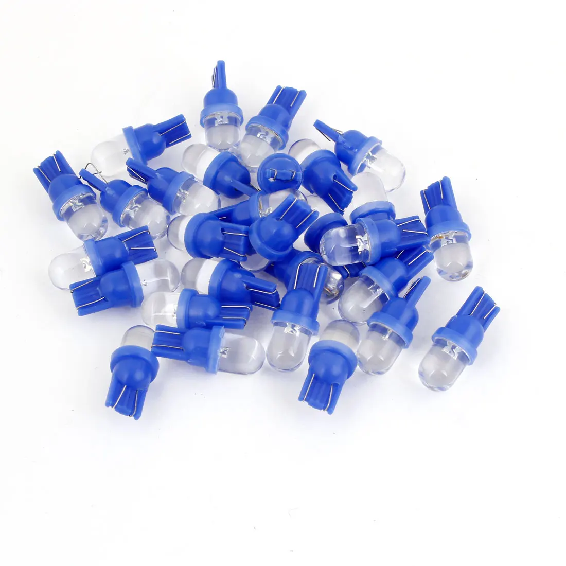 

UXCELL 30 Pcs Spare Parts Blue T10 W5w Led Lamp Side Marker Brake Light Bulb For Car Internal