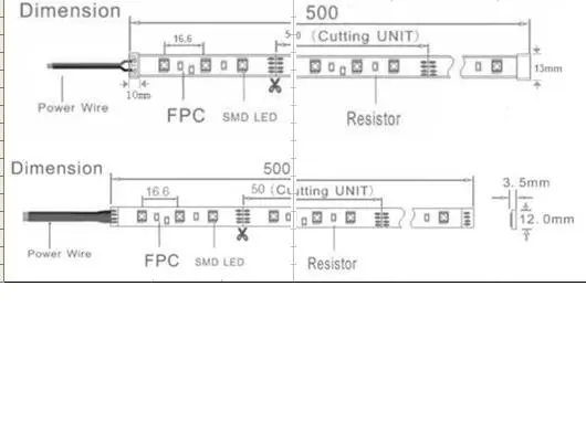 5 м(один рулон) 5050 SMD 60 светодиодный s/m светодиодный полосы, водонепроницаемый, кремниевые трубки и покрытие; можно использовать под водой; IP68