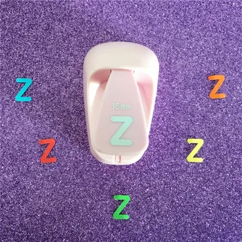

Free Shipping Alphabet Z shaped save power paper/eva craft punch Scrapbook Handmade punchers DIY z letters hole punches puncher