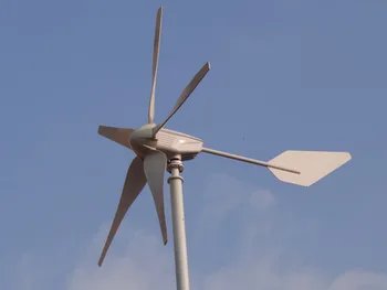 

600W 24V wind turbine generator with 5 blades, low start wind speed with RoHS CE ISO9001 Certification