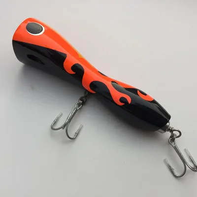 Белый Lurekiller бренд океан popping Gt popper GT25 150 г 19 см деревянная приманка игра приманка для морской рыбалки приманка - Цвет: Белый