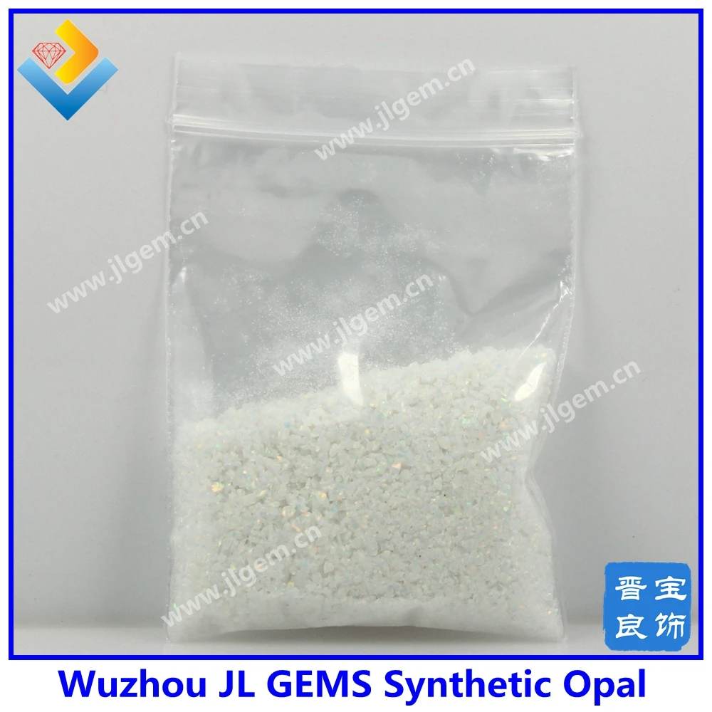 

(50g/lot) High Quality 2mm-160mesh Synthetic op17 white opal crushes for Nail in 78 colors