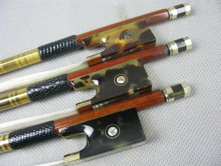 PROFESSOR BRAZIL EBONY WOOD VIOLIN WITH YELLOW COPPER PARTS-1