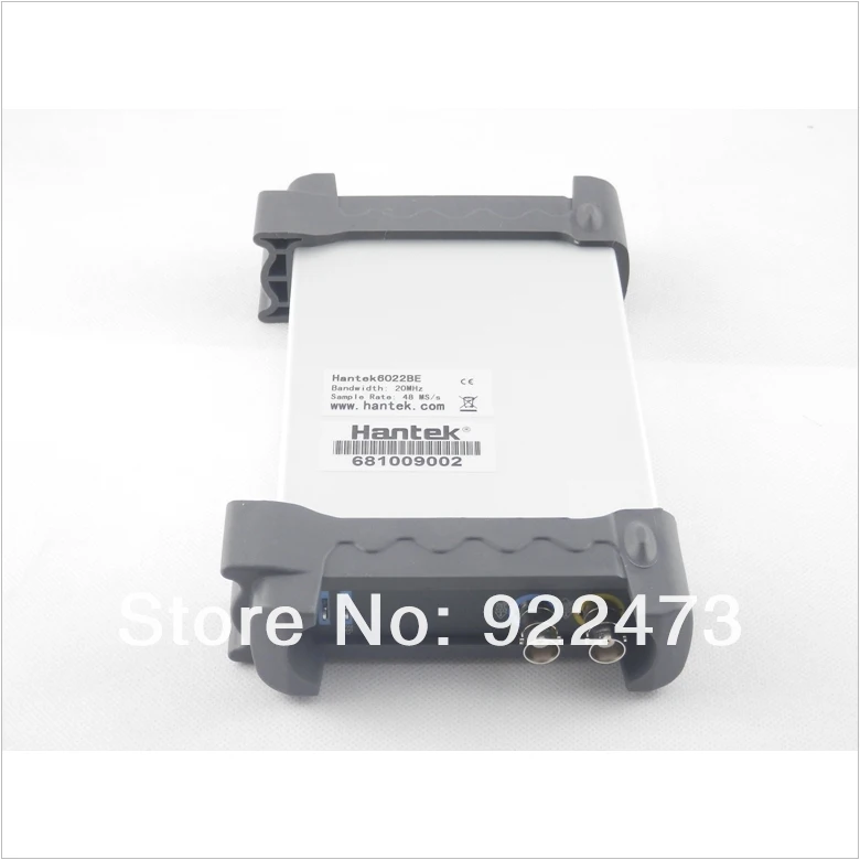 H036 Hantek официальный 6022BE портативных ПК USB цифровой виртуального Осциллограф 2 Каналы 20 МГц Ручной Портативный Osciloscopio