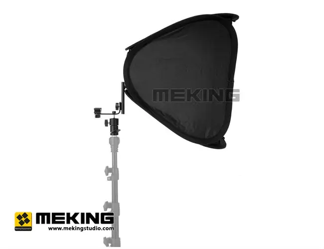 Meking E5050 софтбокс для вспышки Speedlite SpeedLight Flash 50 см 2" мягкая коробка с l-образным адаптером диффузор сумка для переноски