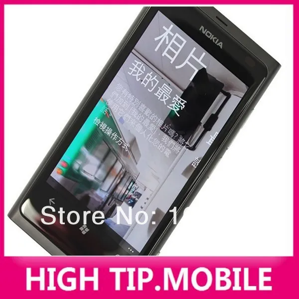 Nokia Lumia 800 Unlocked Original Phone 3G Smartphone 8MP Camera Windows Mobile Phone Free shipping Refurbished second hand iphone