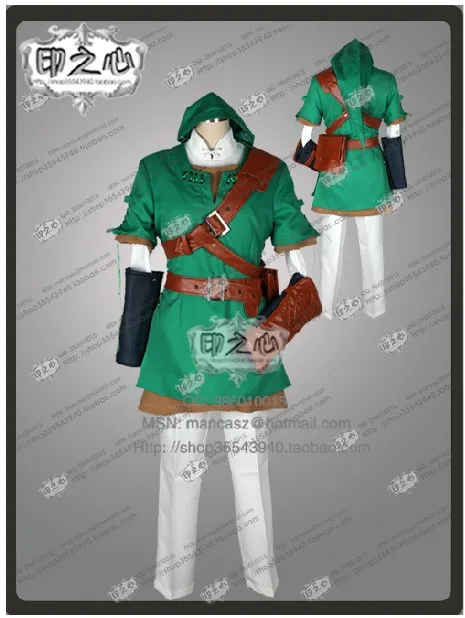 Горячие Продаем Легенда о Zelda Link Косплей Костюм Аниме Косплей Костюм для женщин