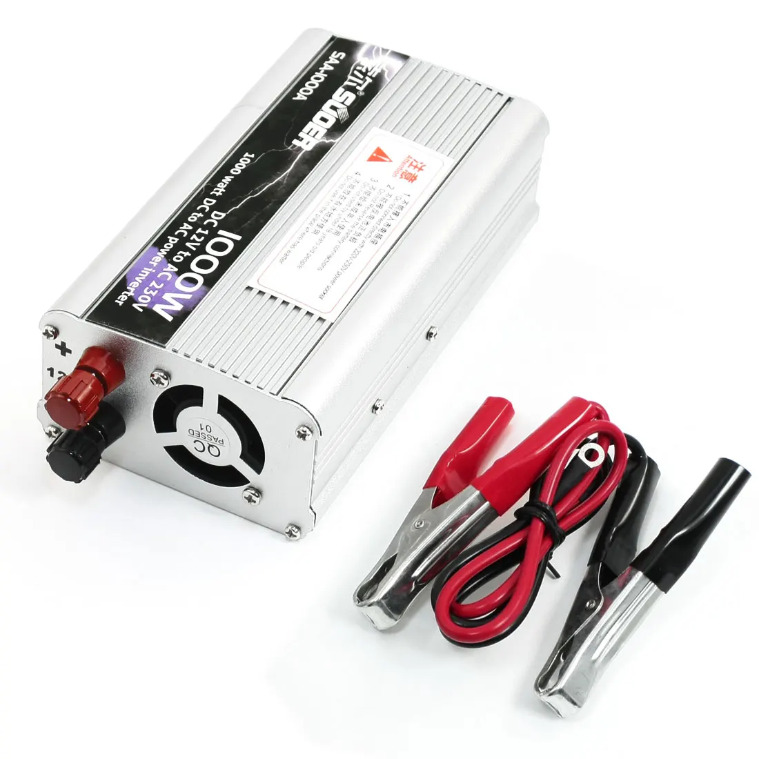 

UXCELL Car To Ac 1000W Saa-1000A Power Inverter Adapter W Alligator Clip