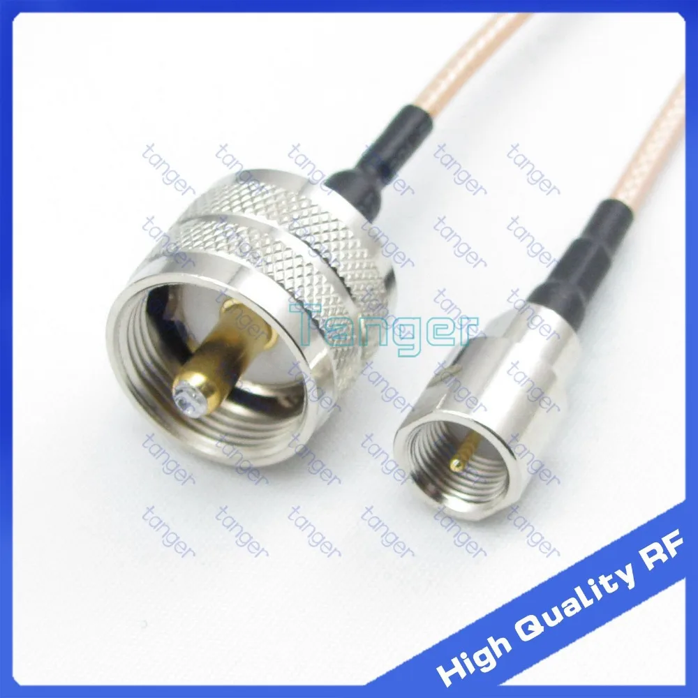 

6inch FME male to UHF male plug with RG-316 RF Coaxial Pigtail Jumper cable 6" 15cm Tanger High Quality RF cables