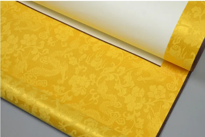 Китайская живопись бумага в рамке каллиграфия прокрутка пустая четыре фута