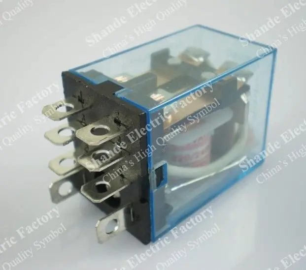 10A РЕЛЕ 8 контактов, dpdt, серебряные литые контакты, 12 V/24 V/48 V/110 V/220V