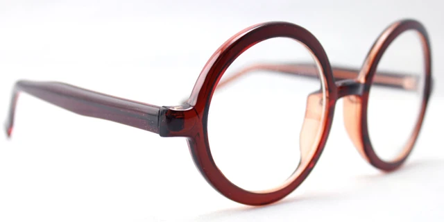 Большой размер над размером d Ретро винтажная круглая рамка для очков черные коричневые леопардовые оптические очки