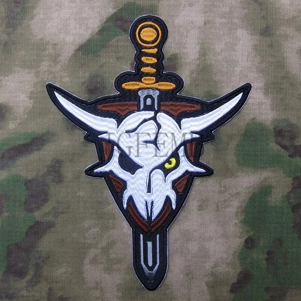 Robotech Macross Skull Team VF-1 большая задняя часть нательный пластырь B3173