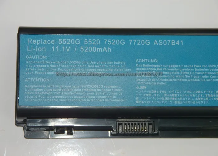 Golooloo ноутбука Батарея для acer Aspire 8730 8730G 8730Z 8730ZG 8735 8920 8920G 8930 8930G 8935 8940G Extensa 7230 7630 7630 г