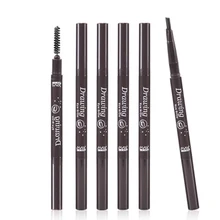 Стиль Макияж Водонепроницаемый Рисунок карандаш для бровей Автоматическое вращение профессиональная ручка для бровей длительный срок