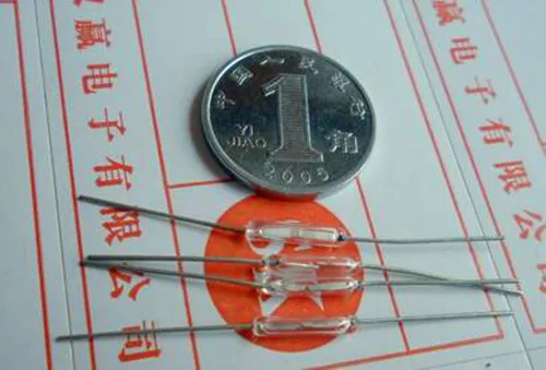 

Free Shipping!! 3pcs Magnetic switch / normally open reed / magnetic sensor 2 * 10mm module sensor /Electronic Component