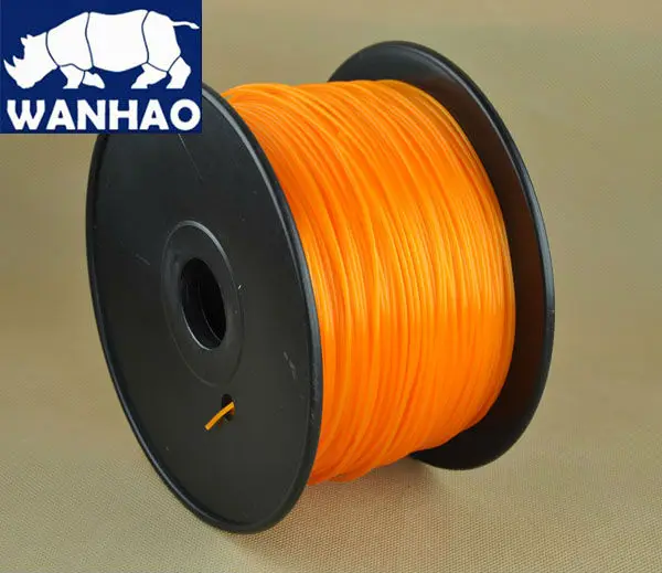 Нить PLA оранжевого цвета 1,75 мм для 3d печати высокого качества по низкой цене
