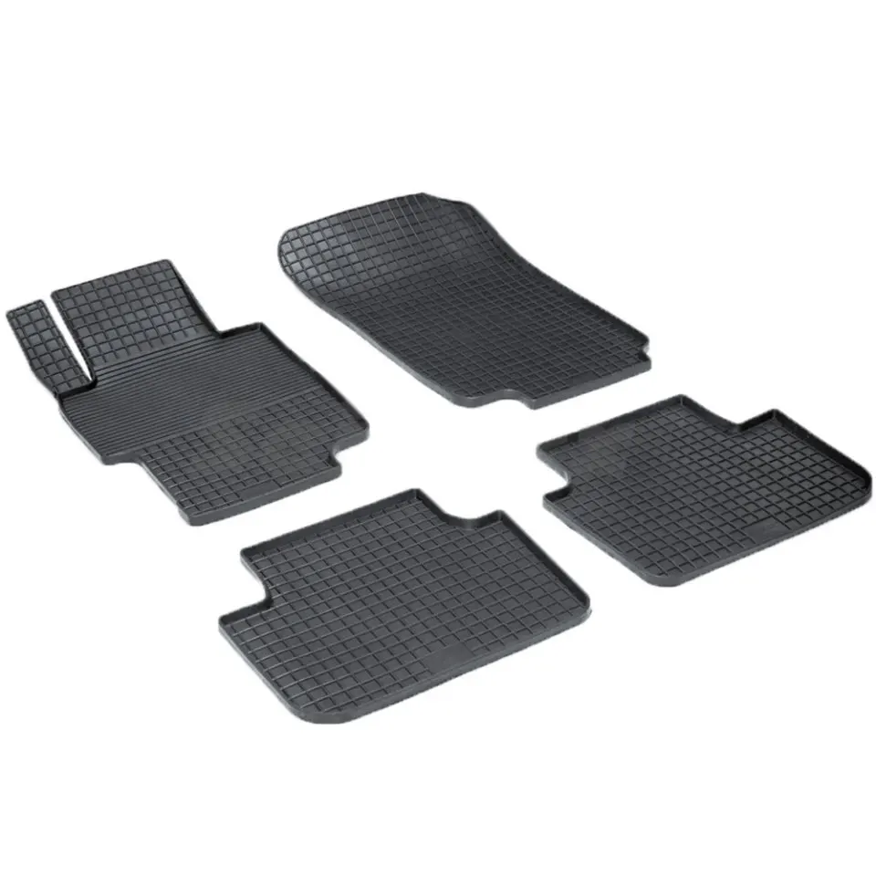 Rubber grid floor mats for Honda Accord VII 2002 2003 2004 2005 2006 2007 Seintex 00546 Rubber grid floor mats for Honda Accord VII 2002 2003 2004 2005 2006 2007 Seintex 00546