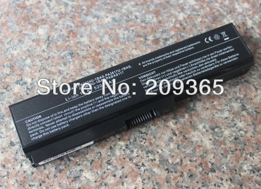 Аккумулятор для ноутбука Toshiba Satellite P740 P740D P745 P745D P750 P750D P755 P755D P770 P770D P775 P775D PA3817 PA3817U-1BRS