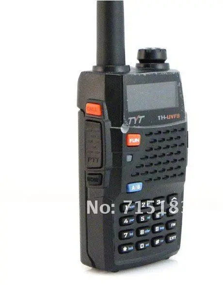 Новое поступление TYT TH-UVF9 двухдиапазонный VHF/UHF 136-174 МГц и 400-470 МГц 5 Вт портативный двухсторонний радиоприемник