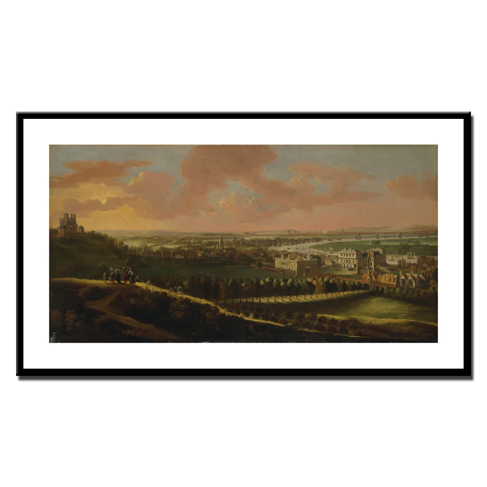 

Greenwich with London in the distance,Canvas Art Print Painting Poster, Wall Picture for Home Decoration,Frameless Wall Decor