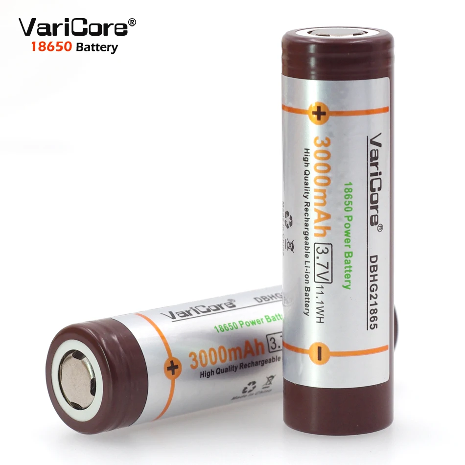 4 шт VariCore NCR18650-34 18650 перезаряжаемая литий-ионная батарея 3,7 V 3400mAh батарея для фонарика