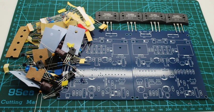 Оптовая продажа! Новый 2 шт. Nap-140 классический Naim Clone аудио Мощность Усилители домашние 100 Вт + 100 Вт 4ohm 40 В DIY комплект