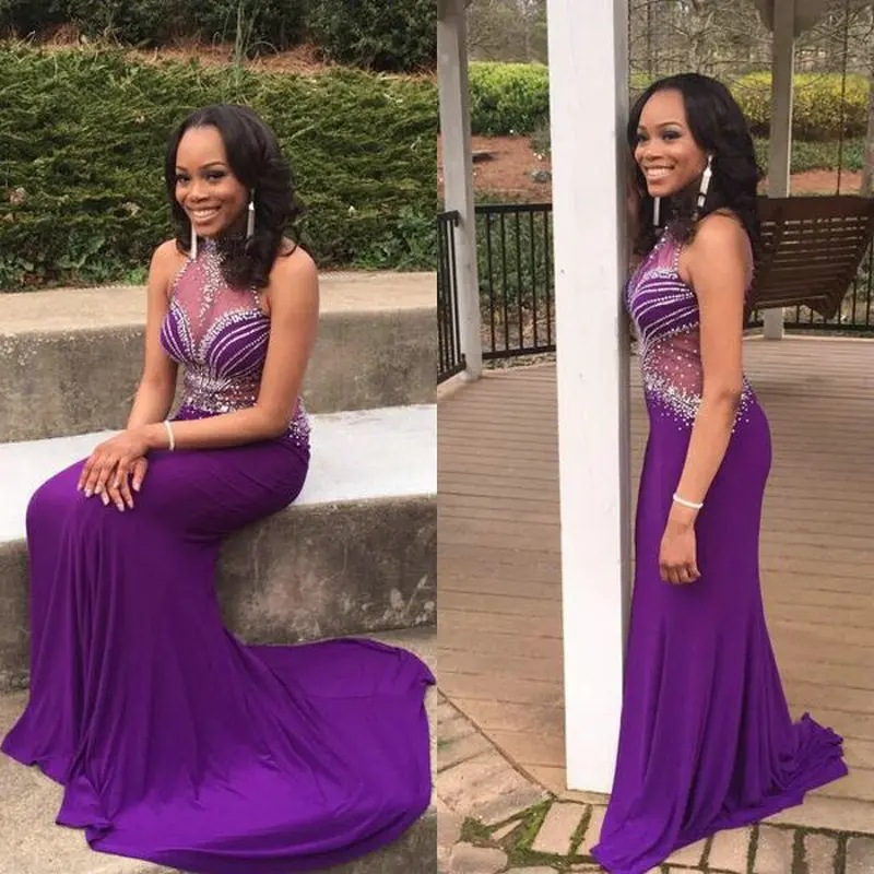 Purple mermaid dresses 2017 Purple mermaid dresses 2017