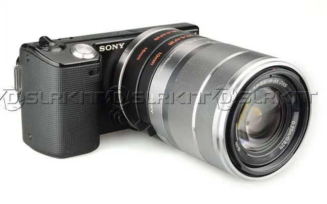 Meike автоматический удлинитель для sony E-mount Lens NEX5N NEX7 NEXF3