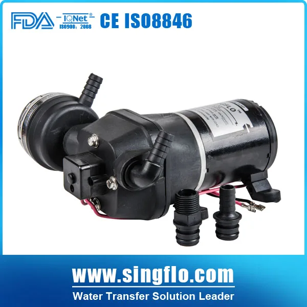 Singflo FL-35 12v 12.5L/мин 35psi промывочный насос для RV/морской спрос мембранный Водяной насос