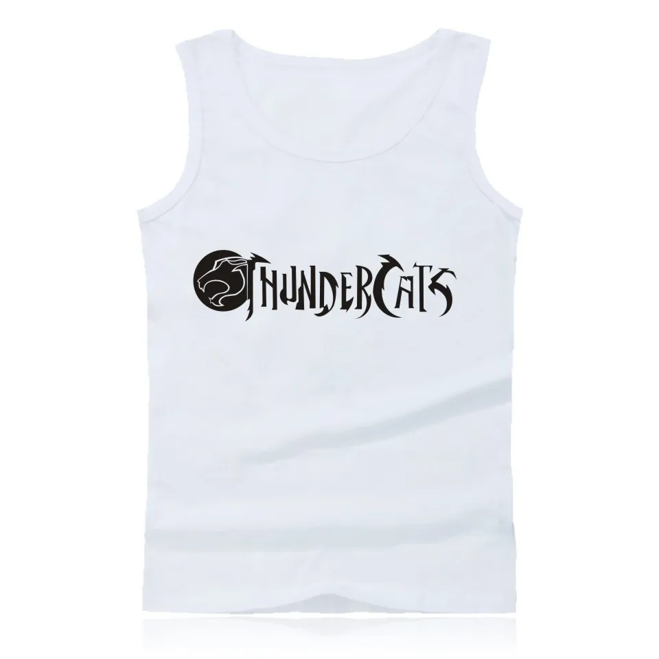 Thundercats одежда в уличном стиле топы на бретелях мужские рубашки без рукавов и гром кошки бодибилдинг одежда в летних жилетах