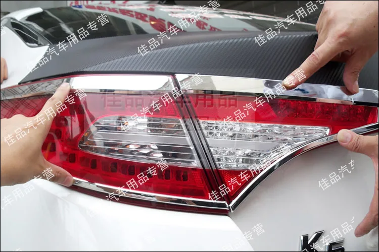 ABS хромированный задний светильник, задняя рамка, крышка лампы для Kia K5 OPTIMA 2011 2012 2013