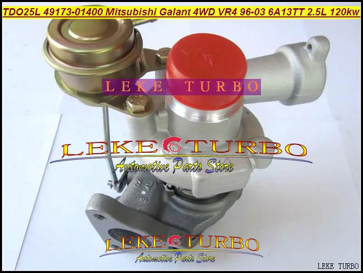 Wholesale New TDO25L 49173-01400 Turbo Turbine Turbocharger for Mitsubishi Galant 4WD VR4 1996-2003 6A13TT 2.5L 120KW LEKE (4)
