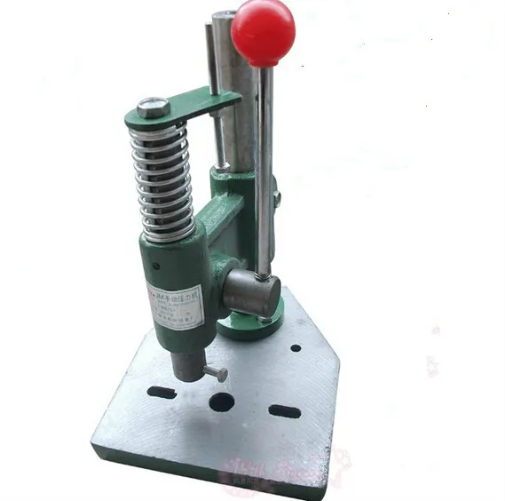 Small manual hand press die punch presses Desktop beer in hand punching
