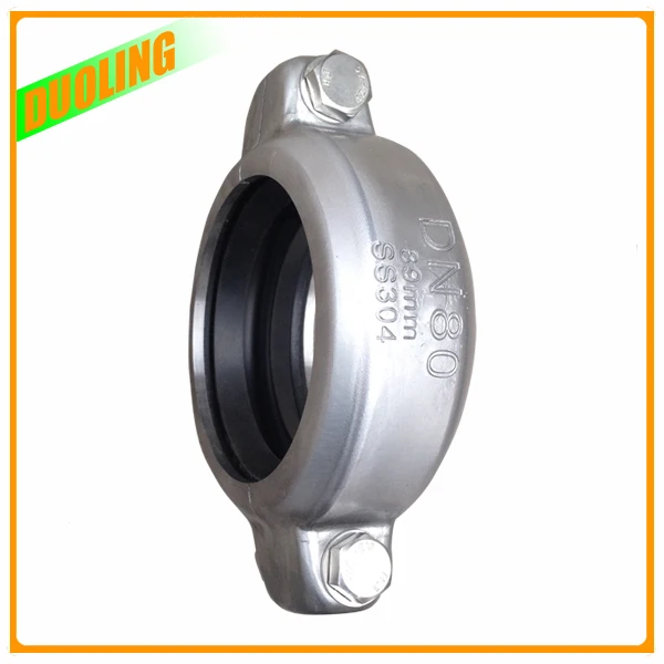 DN125 " 133 мм(5.25") 500psi ss 304 муфта рифленая связи