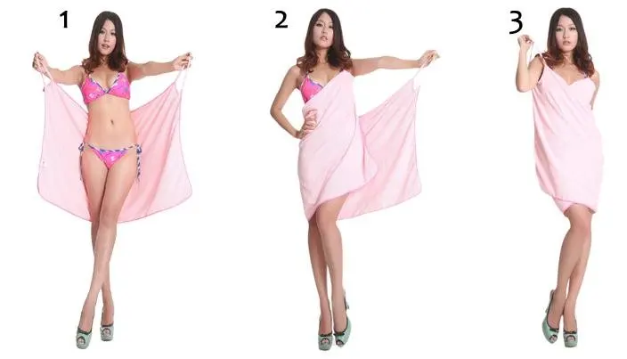 150*85 см волшебное банное полотенце можно носить в любом wayfashion пляжном завеса для ванной