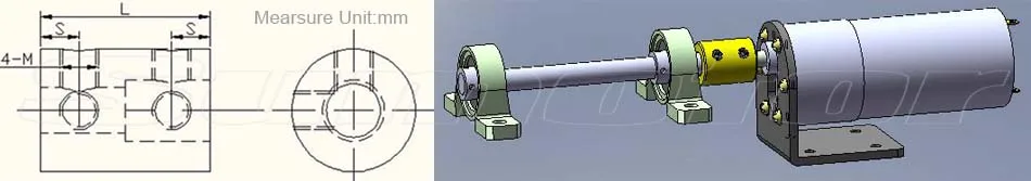Жесткая стальная муфта внутренний диаметр отверстия 5 мм 6 мм 7 мм 8 мм 10 мм 12 мм стабильный вал двигателя Cluth Соединительный вал муфта