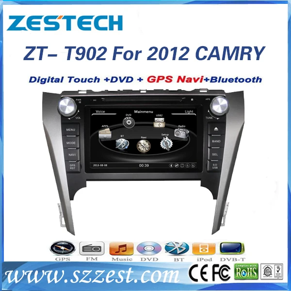 Высокое качество indash авторадио 2 din для TOYOTA CAMRY 2012 2013 с dvd gps радио развлечения |