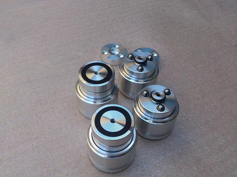 1 шт. D53* H58 звукоизоляция ударопрочные шипы Maglev feet HIFI аудио стенд коврик