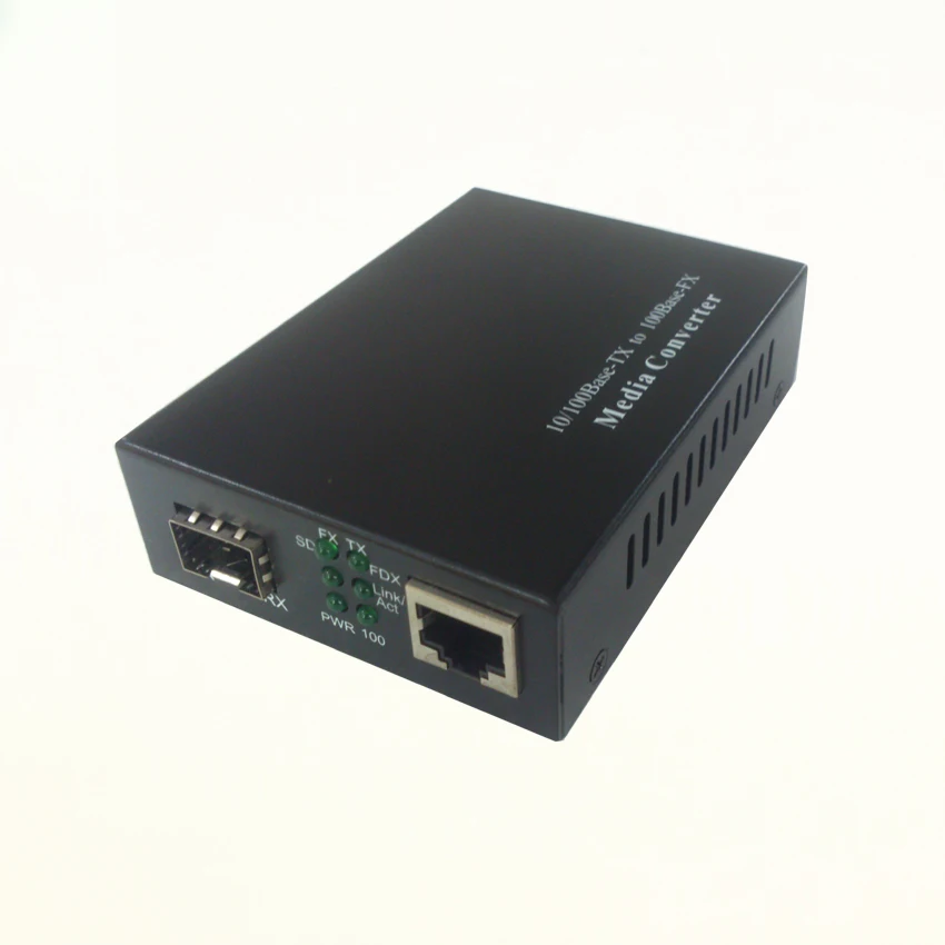 Free Shipping 100M Ethernet SFP Converter SFP Media Converter