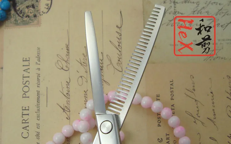 Stylist истончение волос ножницы японский 440C для профессионального использования парикмахерской