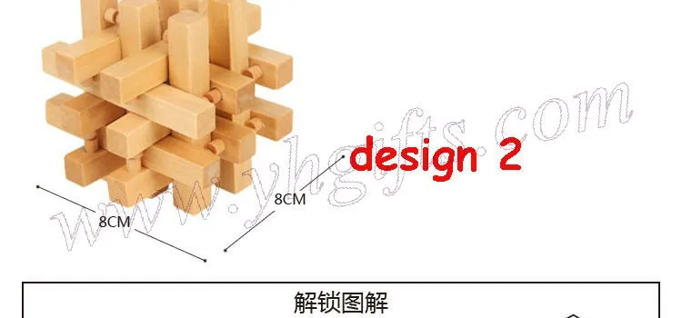 9 видов конструкций/Лот. Высококачественная деревянная 3D Блокировка, замок Kong ming, Обучающие игрушки IQ, волшебные кубики. Кубик-головоломка. Классические игрушки