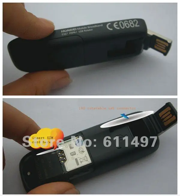 huawei E367 Dongle мобильного широкополосного доступа к оператору сотовой связи HSPA+ 4G USB модем 28,8 Мбит/с на Windows7 ОС