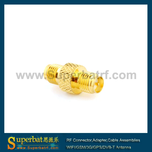 Superbat RP-SMA Jack to RP-SMA Jack Female(разъем-разъем) РЧ коаксиальный переходник прямой разъем
