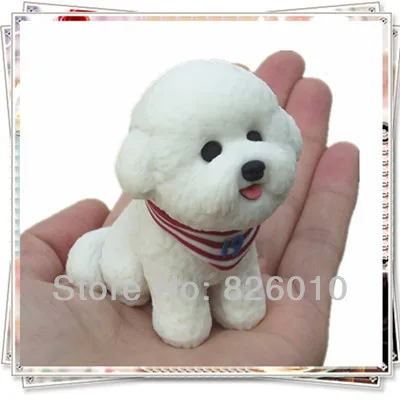 bichon frise birthday cake